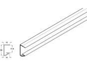 Shelf Strengthener 4.1m Alu SSE