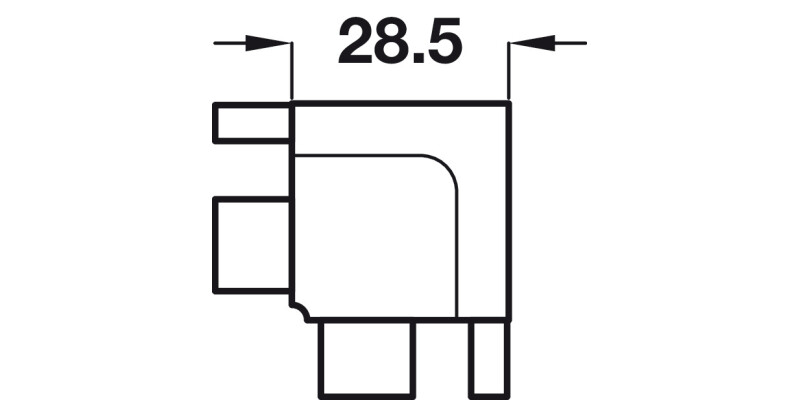 Gola Sys B+ Prof Connector Int Alu Gph