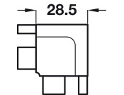 Gola Sys B+ Prof Connector Int Alu Brz