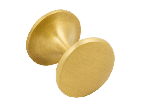 Knob, Brass, &Oslash; 32 mm, Chloeu