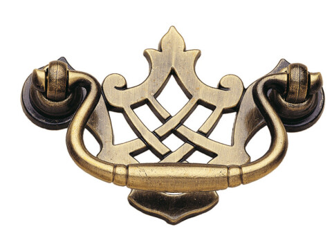 Drop Handle, Zinc Alloy, Fixing Centres 64 mm, Caxton