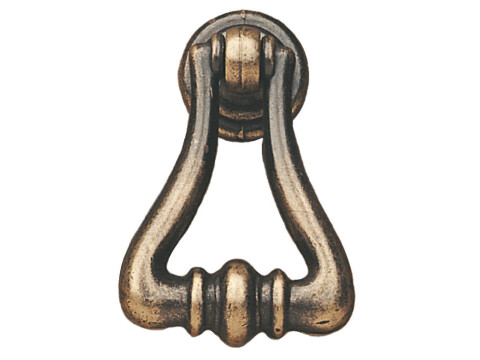 Drop Pendant Handle, Zinc Alloy, Argenton