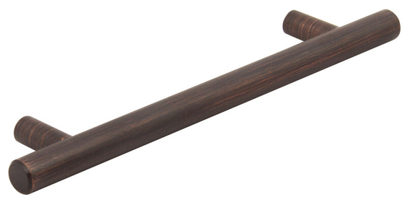 Bar Handle, Steel, &Oslash; 12 mm, Fixing Centres 128-160 mm, Bartram