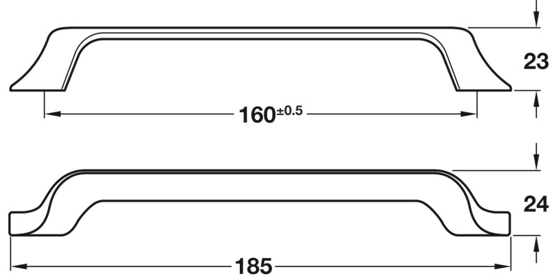 Charlotte Pull Hdl ZA SSE 160mm cc