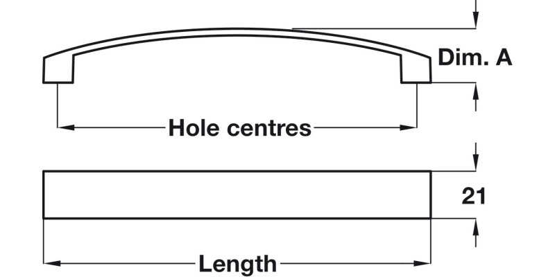 Melbury Bow Hdl ZA SSE 128mm cc