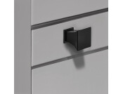 Augusta Knob D30x30mm Ant. Copper