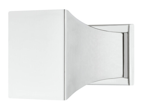 Knob, with Backplate, Zinc Alloy, 30 x 30 mm, Augusta