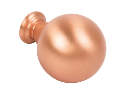 Knob, with Backplate, Zinc Alloy, &Oslash; 30 mm, Odessa