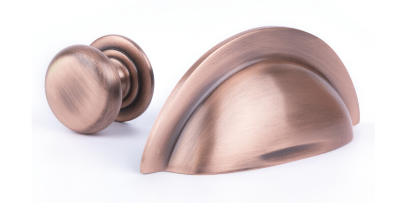 Jude Knob Brass Ant Copper D30x26mm
