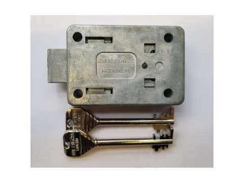 8 LEVER 80,000 SAFE LOCK 3009-060A FOR LEFT EDGE, RIGHT HAND HINGED DOOR