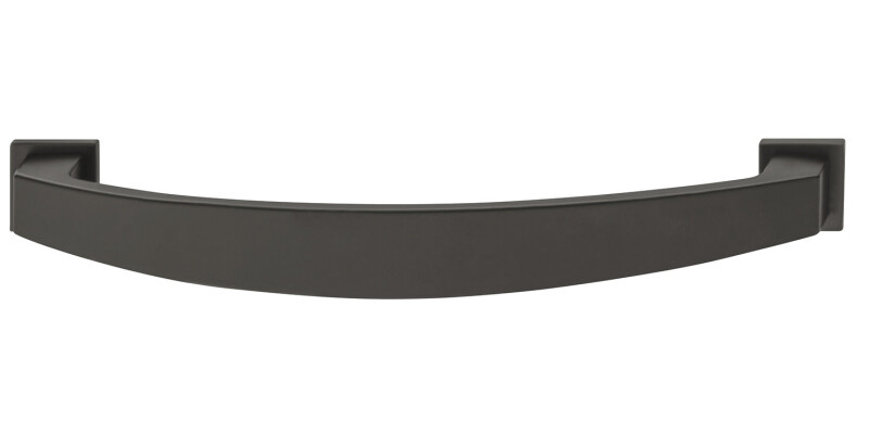 Bow Handle, with Backplate, Zinc Alloy, Fixing Centres 128-160 mm, Augusta
