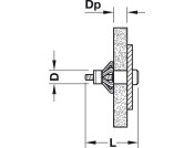 Fischer HM6 Metal Cavity Fixing D10x37mm