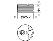 Tofix Connector Housing Pl White