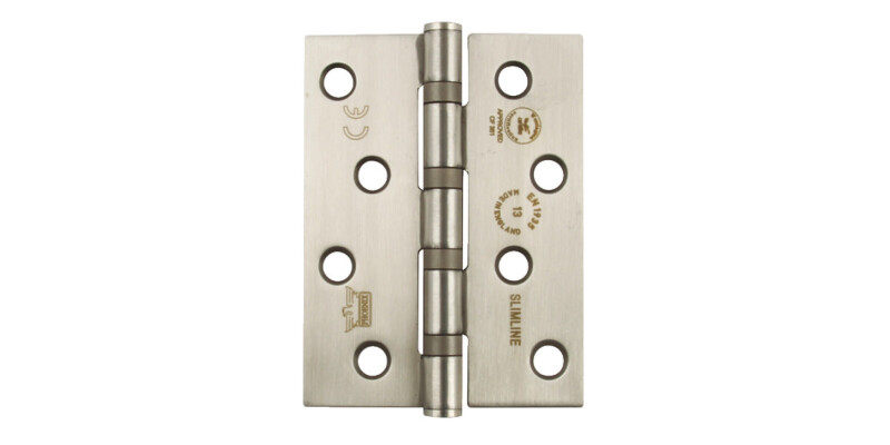 Butt Hinge, 102 x 76 mm, 304 Stainless Steel, Phoenix Slimline