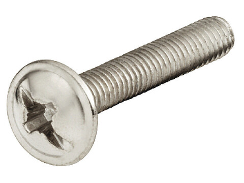 Connecting Screw, with Combi Slot for PZ2 Cross Slot or Flat-Bladed Screwdrivers