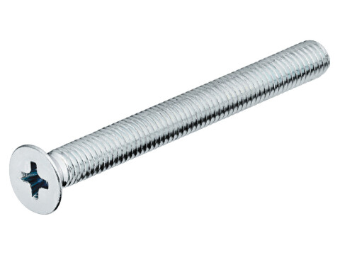 Threaded Screw, Countersunk Head, M5 x 25mm