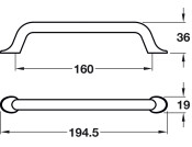 PILMA Pull Handle