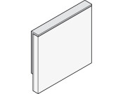 AluSplash Edge Profile 3050mm AA Silver