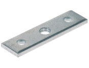 Screw-On Plate M10 60x16mm Galv St