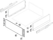 NovaPro Scala Front Bracket 186mm/Cry+