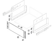 NovaPro Scala Front Bracket 186mm/Cry+