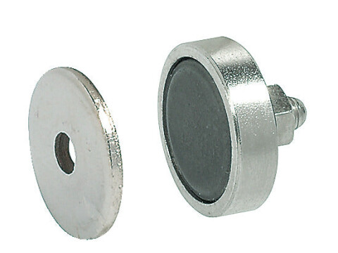 Magnetic Catch, Pull (approx) 3.0 kg, for Metal Cabinets