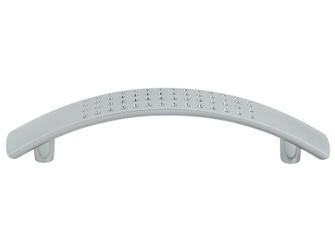 Bow Handle, Zinc Alloy, Fixing Centres 96-128 mm, Dimple