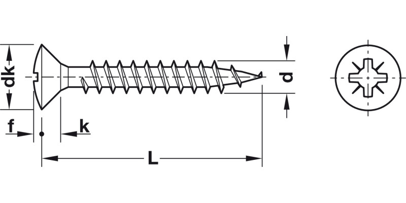 Hospa Scr Ful Rsd PZ2 D3.5x17mm SNP