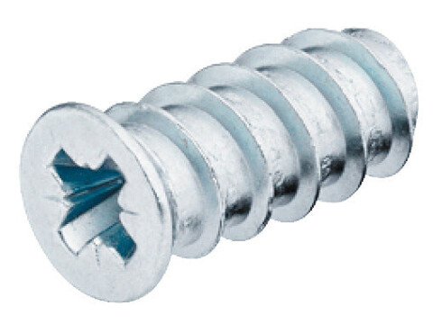 Varianta Screw, Countersunk Head, PZ, Steel, Fully Threaded, for &Oslash; 5 mm Hole