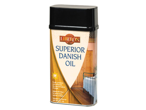 Superior Danish Oil, with UV Filters, Size 250 ml - 5 Litre, for Wood Care, Libe