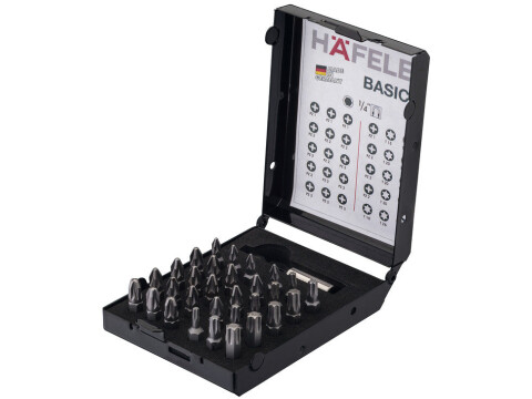 Bit Box, PZ and TS, with Magnetic Holder, H&auml;fele