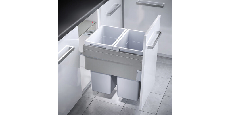 Pull Out Waste Bin, Euro-Cargo, Hailo
