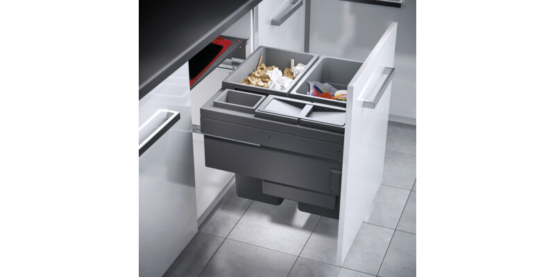 Pull Out Waste Bin, Euro-Cargo, Hailo