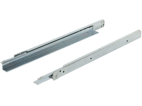 Roller Drawer Runners, Single Extension, Heavy Duty