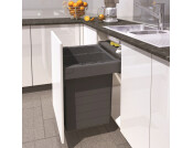 Blum/DWD Bin Set 600mm 2x42L DGrey