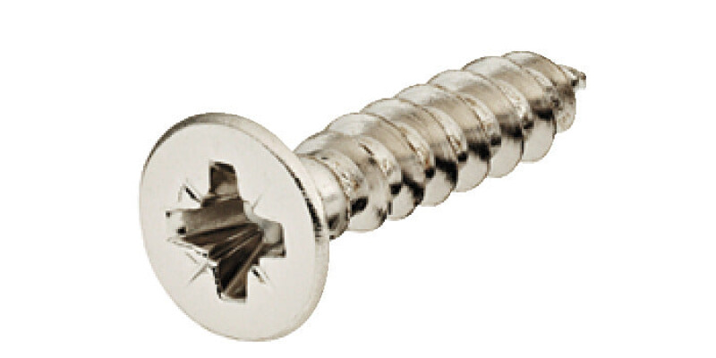 Hospa Screw, Chipboard, Countersunk Head, with PZ Cross Slot, Fully Threaded, St
