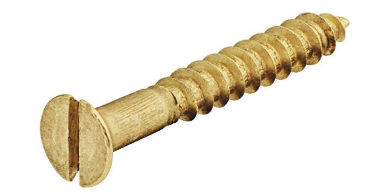 Wood Screw, Countersunk Head, Din 97 with Single Slot