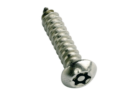 Security Screw, Button Head, 6-Lobe/Resistorex, Hafren Fasteners