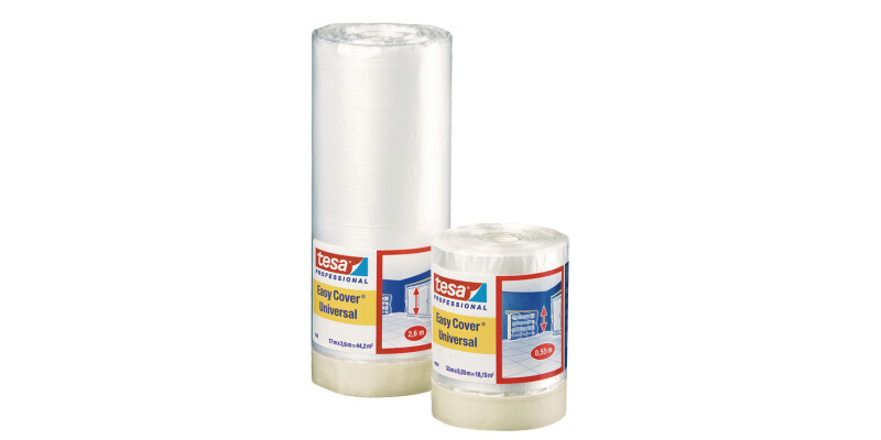 Masking Tape and Film, Universal Indoor, Roll 33 m, tesa� 4368 Easy Cover�