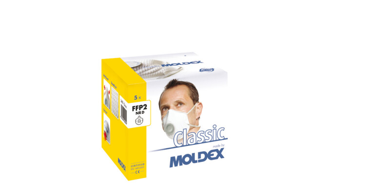 Moldex 2405 FFP2 Disp Mask+Valve