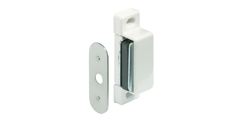 Magnetic Catch, Pull (approx) 2.0 kg, for Screw Fixing, Square