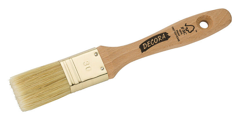 Flat Brush, for Oils or Lacquers, Size 9