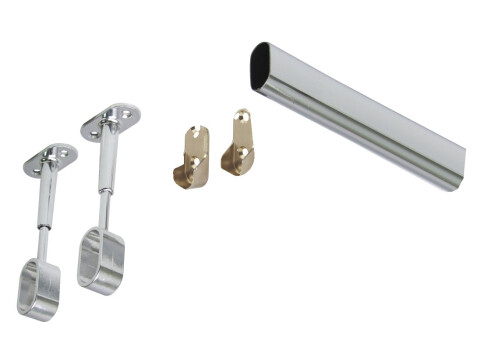 Wardrobe Rail, Corner Set