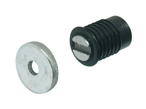 Magnetic Catch, Pull (approx) 2 kg, for Press Fitting, Mortice Type, Plastic