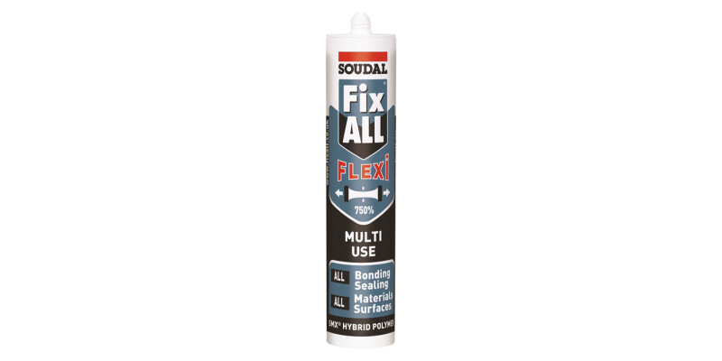 Multi-Purpose Sealant and Adhesive, SMX Hybrid Polymer, Tube 290 ml, Soudal Fix