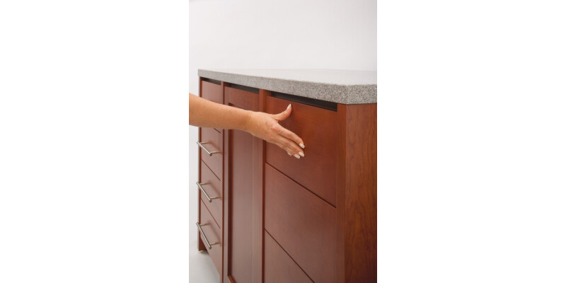 3832TR BB Drawer Runner Full 45kg 450mm BZP