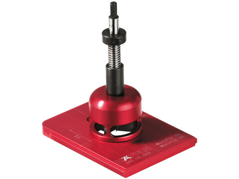 Jig Supplement, for Maxifix Cabinet Connector, H&auml;fele Red Jig