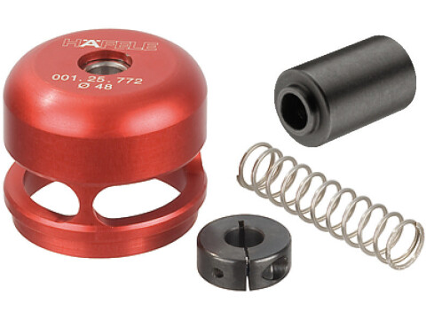Depth Gauge, with Spring and Depth Stop, H&auml;fele Red Jig
