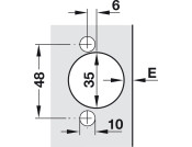Red Jig Supplement-Hinge D3548/6.0mm