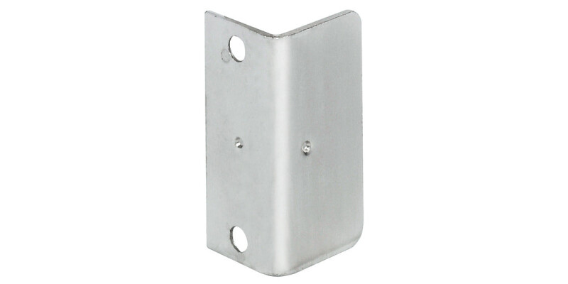 Striking Plate, for Screw Fixing, 40 x 20 x 17 mm, Steel